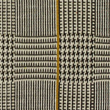 Black Plaid Jacquard, Polyester — texture
