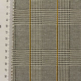 Black Plaid Jacquard, Polyester