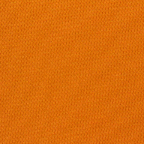 Polyester Viscose Stretch Chunky Knit Fabric, 200 gsm, 165 cm — Orange