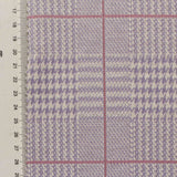Lavender Houndstooth Jacquard, Polyester