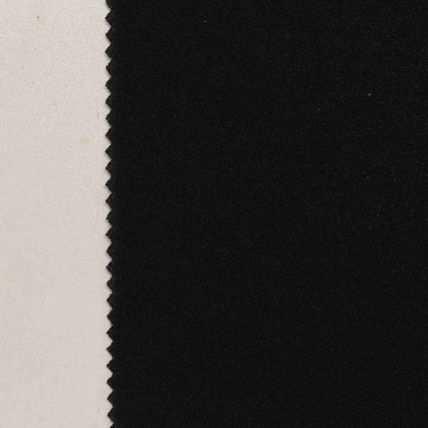 100% Polyester Jersey Knit Fabric, 150 gsm, 150 cm — Black