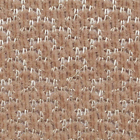 Silver Geometric Chenille, Polyester