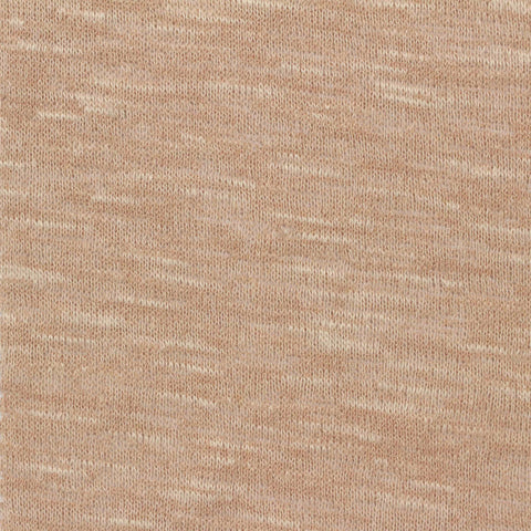 Polyester Viscose Jersey Knit Fabric, 230 gsm, 140 cm — Beige