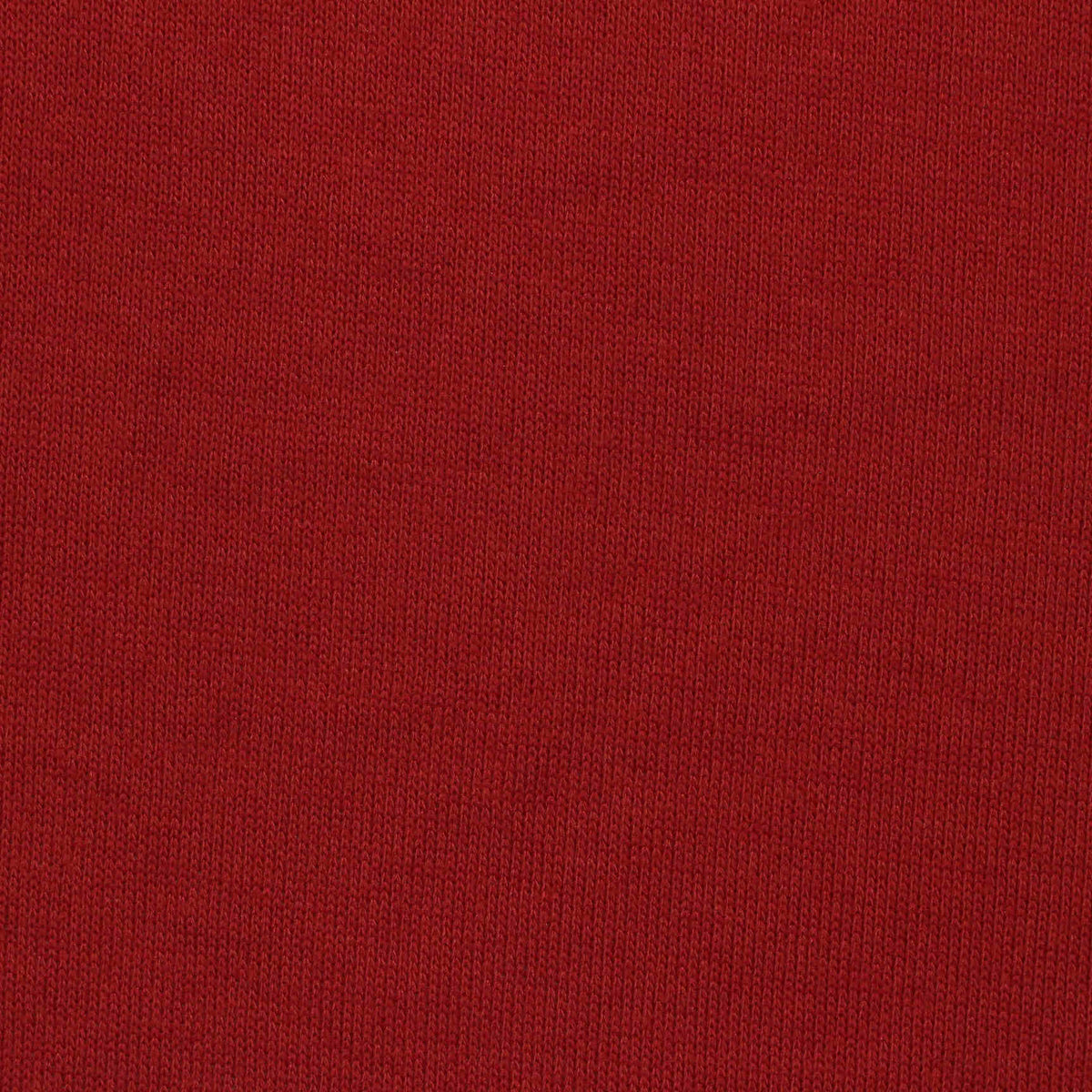 Polyester Viscose Stretch Chunky Knit Fabric, 200 gsm, 165 cm — Red