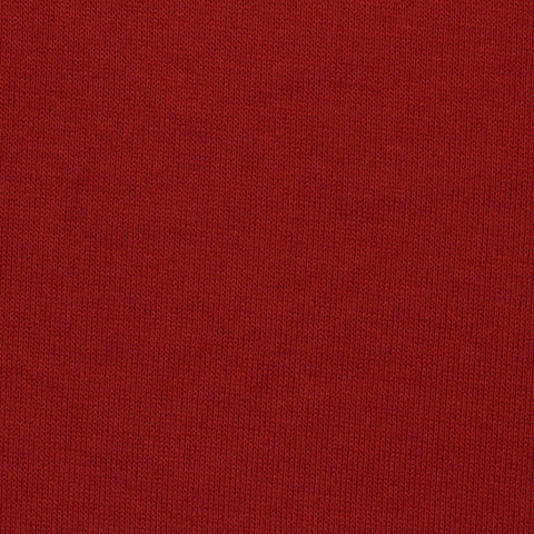 Polyester Viscose Stretch Chunky Knit Fabric, 200 gsm, 165 cm — Red