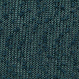 Teal Dots Chunky Knit, Polyester — texture