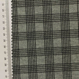 Black Plaid Jacquard, Polyester