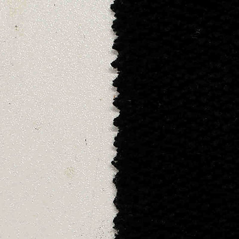 Polyester Stretch Chenille Fabric, 330 gsm, 145 cm — Black