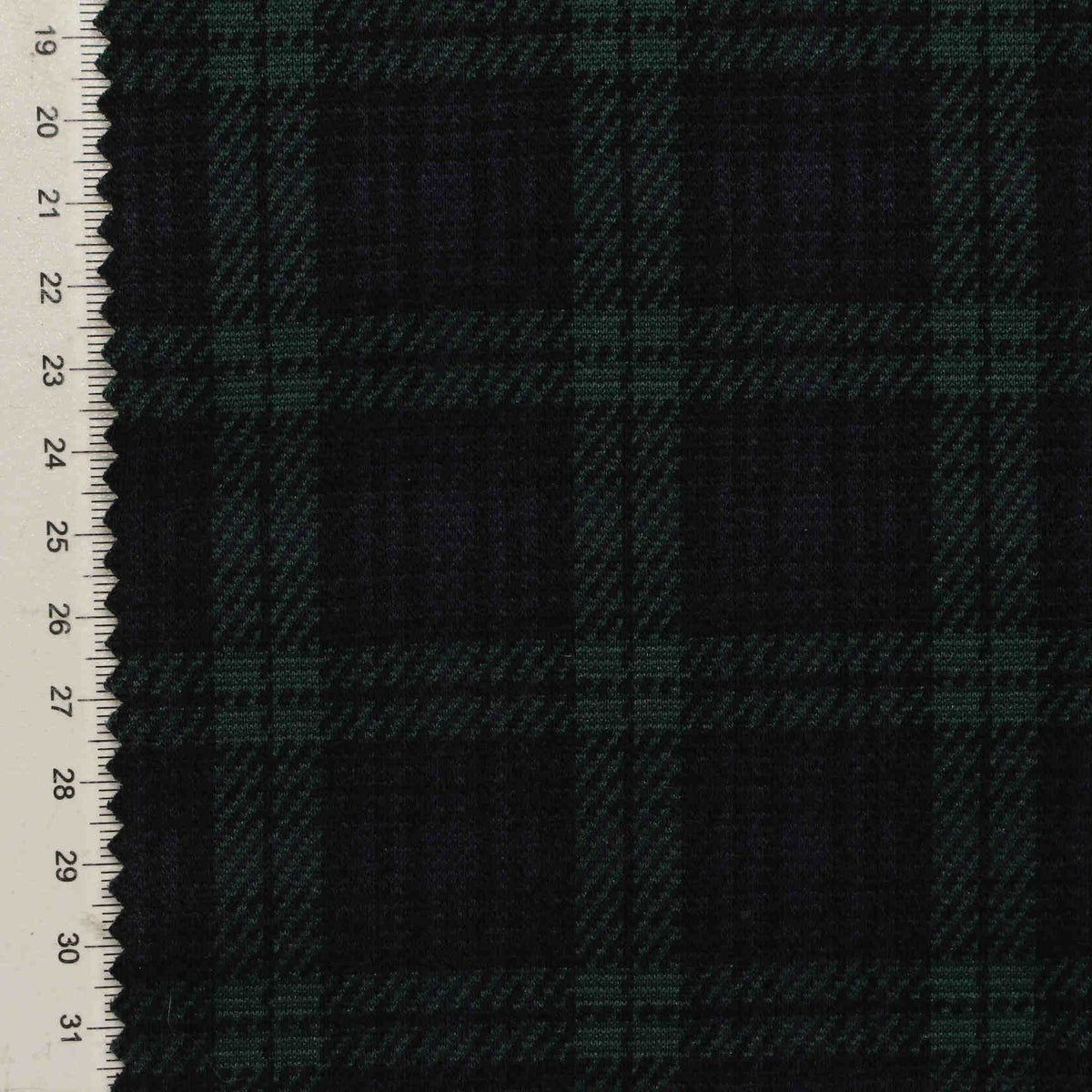 Dark Green Plaid Jacquard, Polyester, 260 gsm