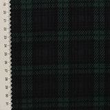 Dark Green Plaid Jacquard, Polyester