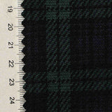 Dark Green Plaid Jacquard, Polyester — texture