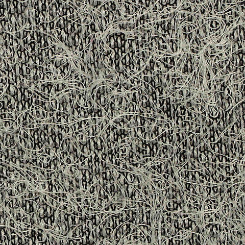 Light Grey Abstract French Terry, Nylon-Poly