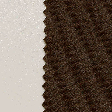 Viscose Nylon Stretch Linen-Look Fabric, 185 gsm, 170 cm — Brown