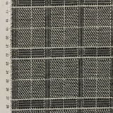 Black Plaid Jacquard, Acrylic-Nylon
