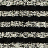 Black Stripes Rib Knit, Viscose-Poly — texture