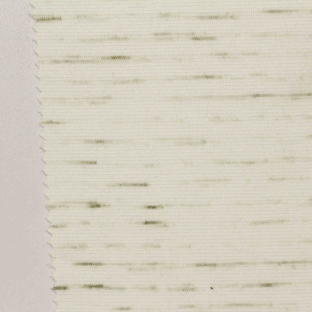 Cream Marl Scuba Knit, Polyester, 250 gsm