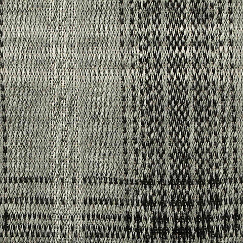 Grey Plaid Jacquard, Poly-Viscose, 200 gsm