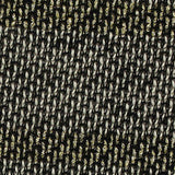 Gold Horizontal-Stripe Chunky Knit, Polyester — texture