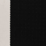 Black Vertical-Dot Ponte Knit, Poly-Viscose
