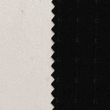 Black Vertical-Dot Ponte Knit, Poly-Viscose — texture