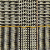 Black Plaid Jacquard, Polyester — texture