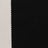Plaid Polyester Stretch Knit Fabric, 263 gsm, 155 cm — Black