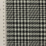Black Houndstooth Knit, Polyester