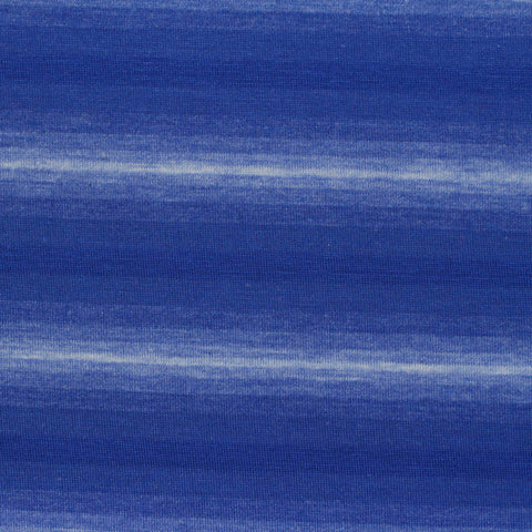 Polyester Viscose Stretch Jersey Knit Fabric, 200 gsm, 160 cm — Blue