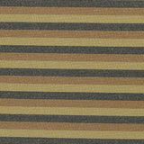 Black Horizontal-Stripe Jersey Knit, Polyester