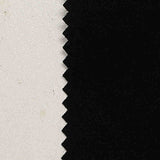 Cotton Polyester Interlock Knit Fabric, 180 gsm, 155 cm — Black — texture