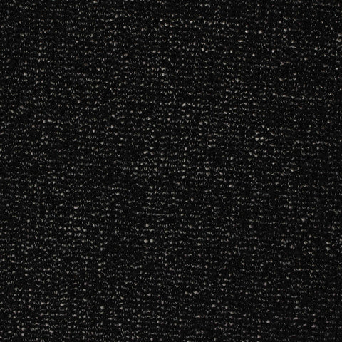 Black Marl Jersey Knit, Viscose-Poly, 200 gsm, 170 cm