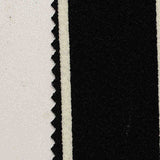 Cream Vertical-Stripe Knit, Polyester — texture