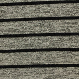 Grey Marl Knit, Viscose-Poly