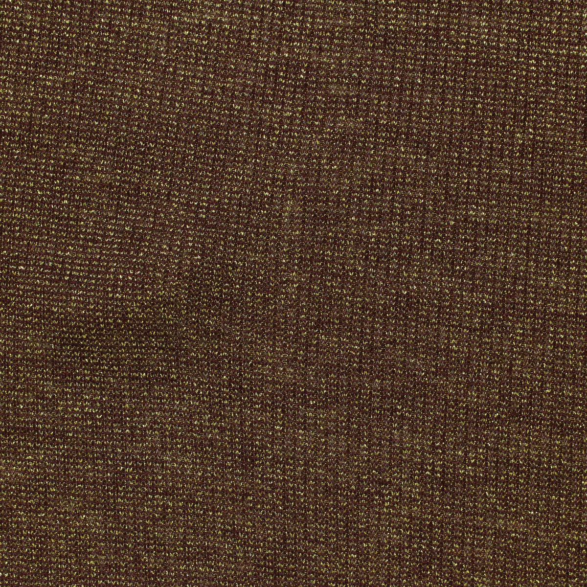 Dark Brown Marl Rib Knit, Viscose-Metallic