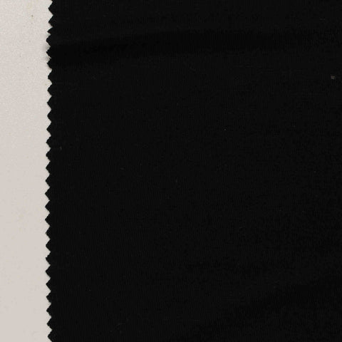 Viscose Stretch Jersey Knit Fabric, 180 gsm, 165 cm — Black, ref EF-210835