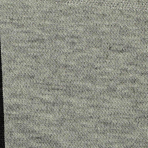Dark Grey Check Interlock Knit, Polyester