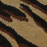 Black Tiger Interlock Knit, Polyester — texture