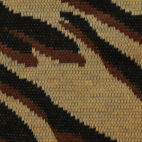 Black Tiger Interlock Knit, Polyester