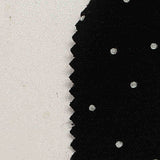 White Dots Interlock Knit, Poly-Viscose — texture