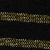 Black Horizontal-Stripe Chenille, Polyester