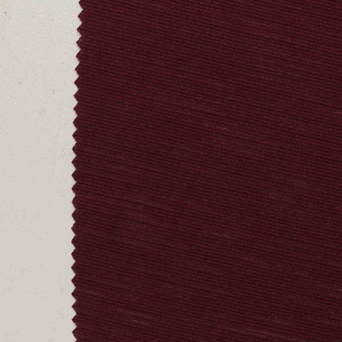 Burgundy Marl Jersey Knit, Polyester, 115 gsm