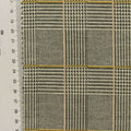 Black Plaid Jacquard, Polyester, 260 gsm, 165 cm, ref EF-210866