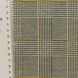 Black Plaid Jacquard, Polyester