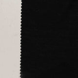 Polyester Viscose Stretch Chunky Knit Fabric, 156 gsm, 145 cm — Black