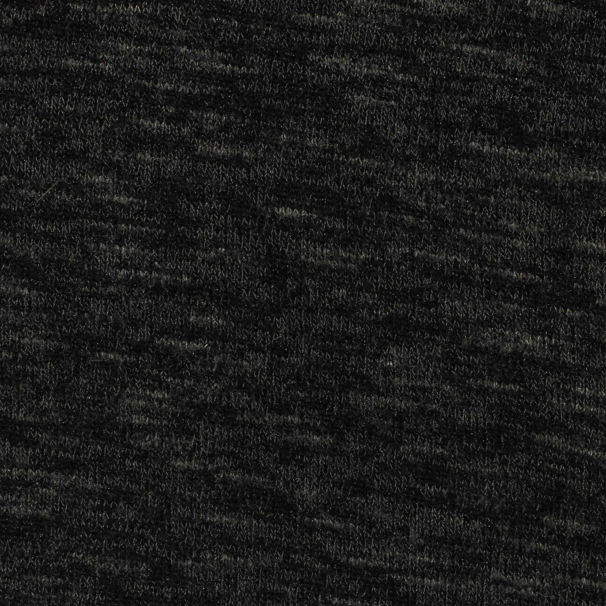 Dark Grey Marl Chunky Knit, Poly-Viscose, 240 gsm, 150 cm