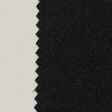 Yarn-Dyed Polyester Stretch Linen-Look Fabric, 260 gsm, 168 cm — Black — texture