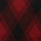 Red Diamond Jacquard, Polyester