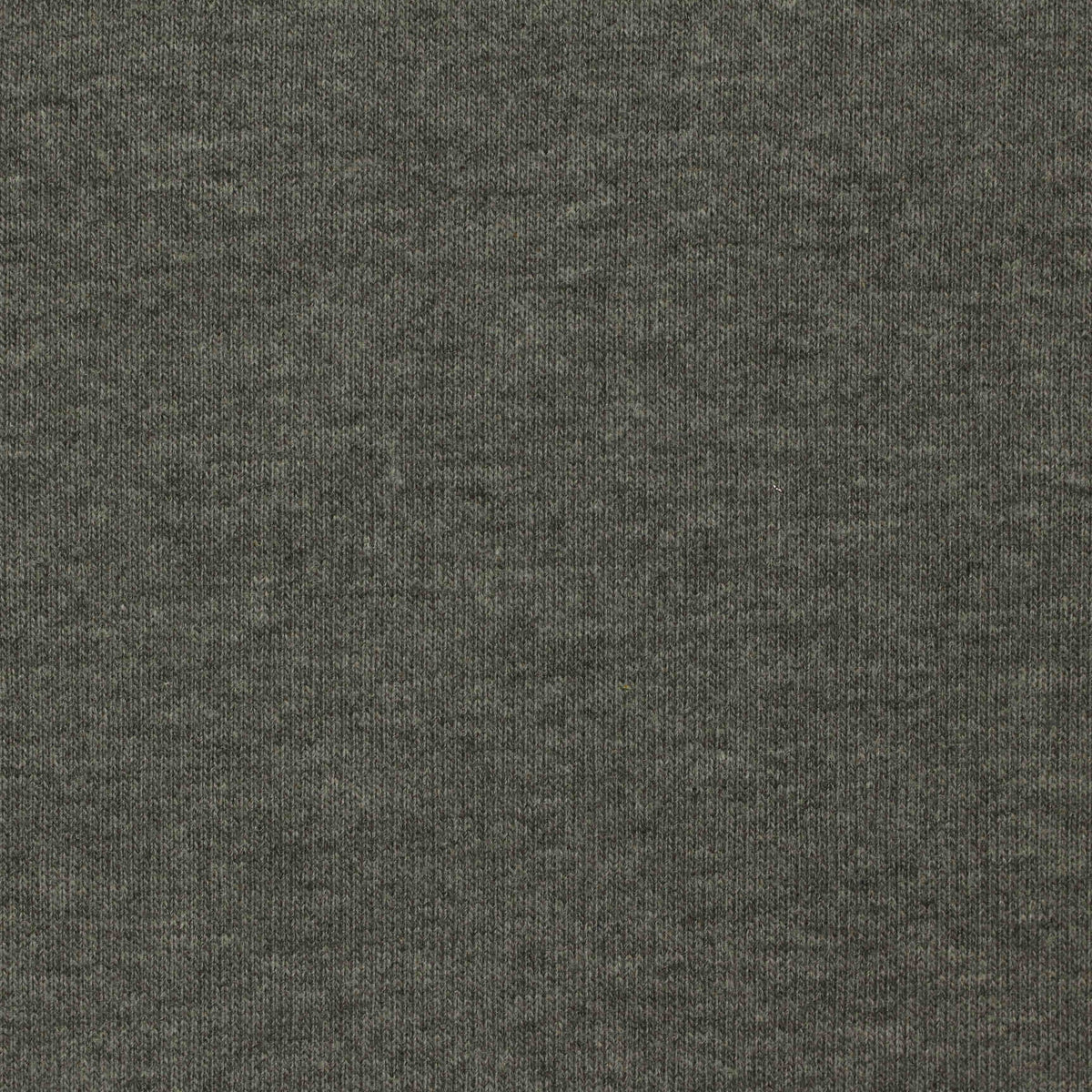 Dark Grey Heather Jersey Knit, Poly-Cotton