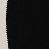 Polyester Viscose Stretch Chunky Knit Fabric, 160 gsm, 145 cm — Black