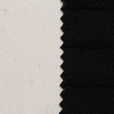 Polyester Stretch Knit Fabric, 310 gsm, 153 cm — Black — texture